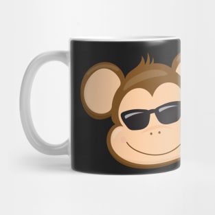 Cool Monkey Face Mug